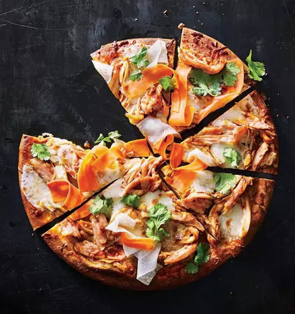 healthy Korean Barbecue pizza recipe