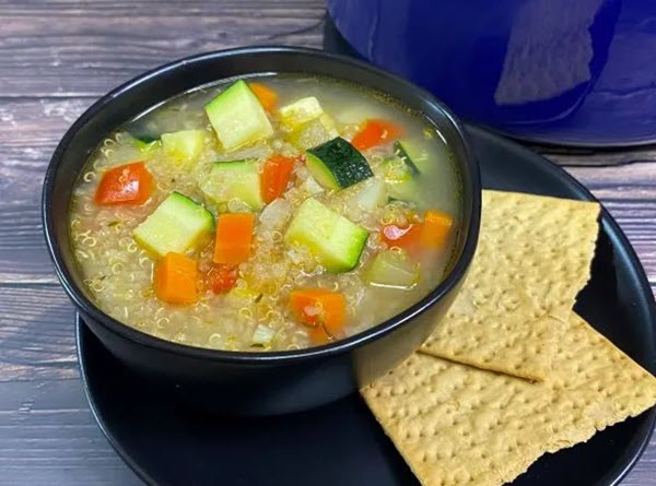 toasted quinoa soup